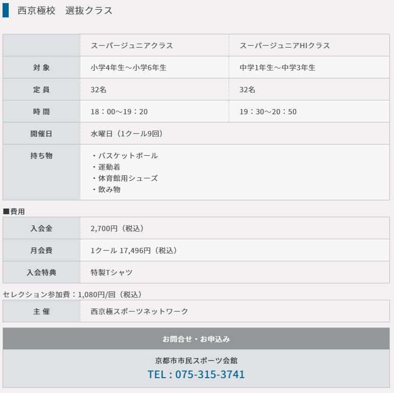 西京極選抜